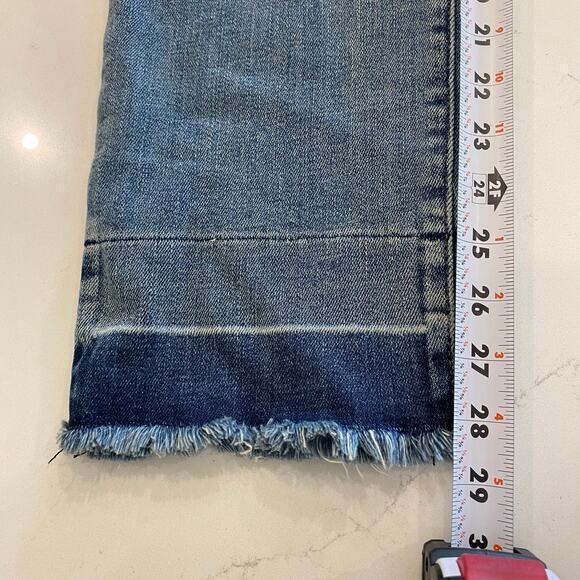 Kut from the Kloth Reese Ankle Straight Jeans Distressed size 10 - Picture 10 of 10